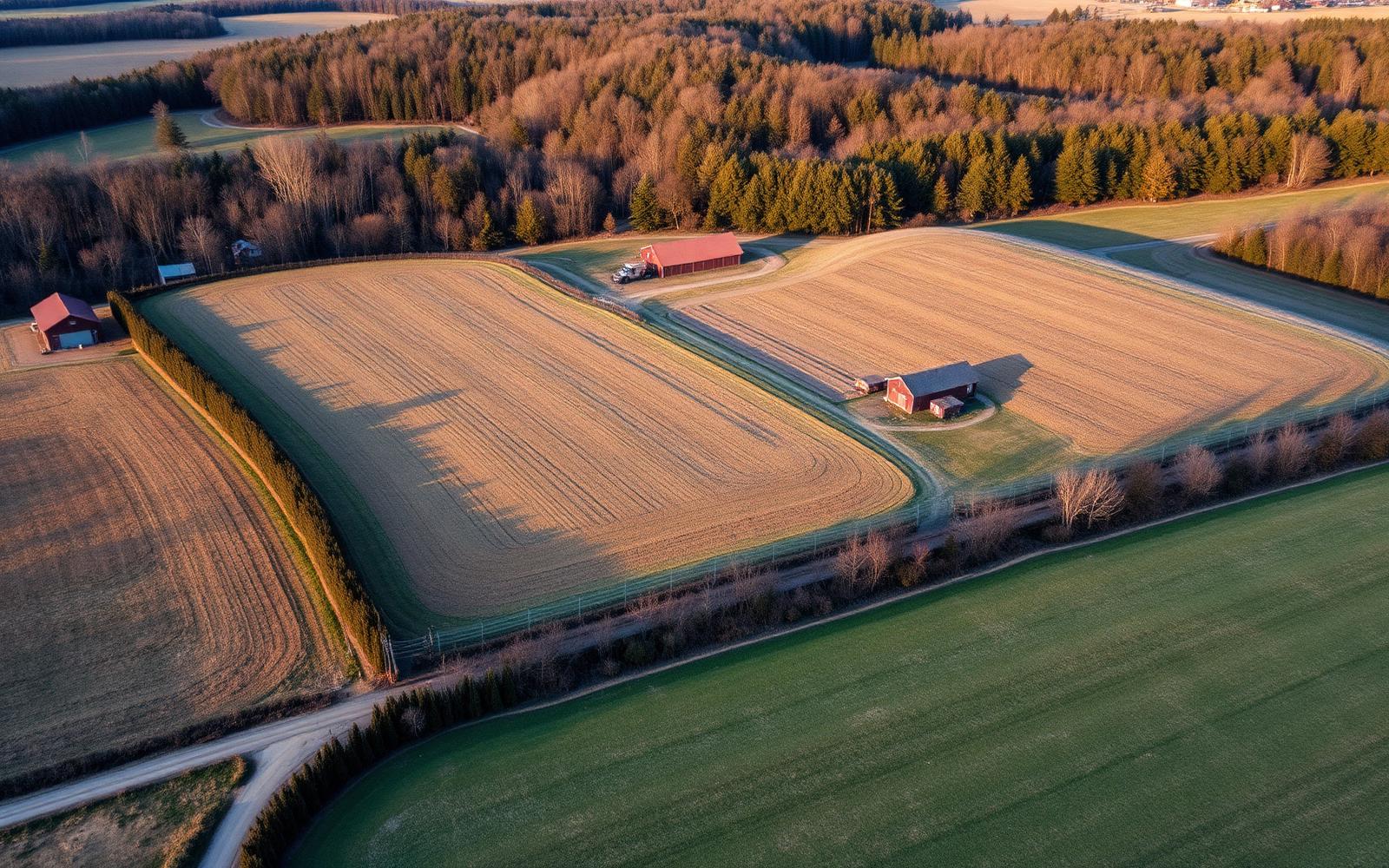 Open acreage on the outskirts of Little Falls