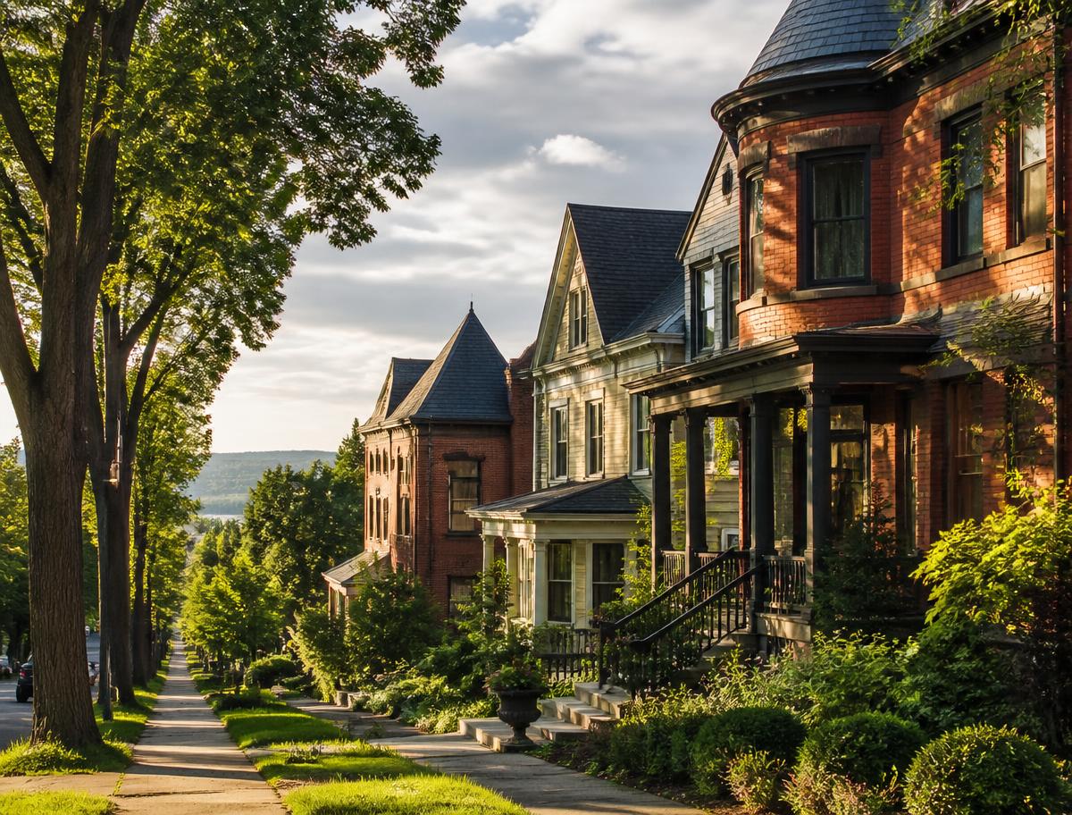 Central New York homes and landscape